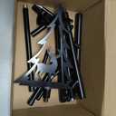 Christmas Stocking Holder Stand for Floor, 54 in Free Standing Christmas Stocking Rack Holders Tree with 8 Hangers for Scarf Belt Hat Purse Xmas Holiday Decor Tool-free Assembly Max Loading 50 LBS