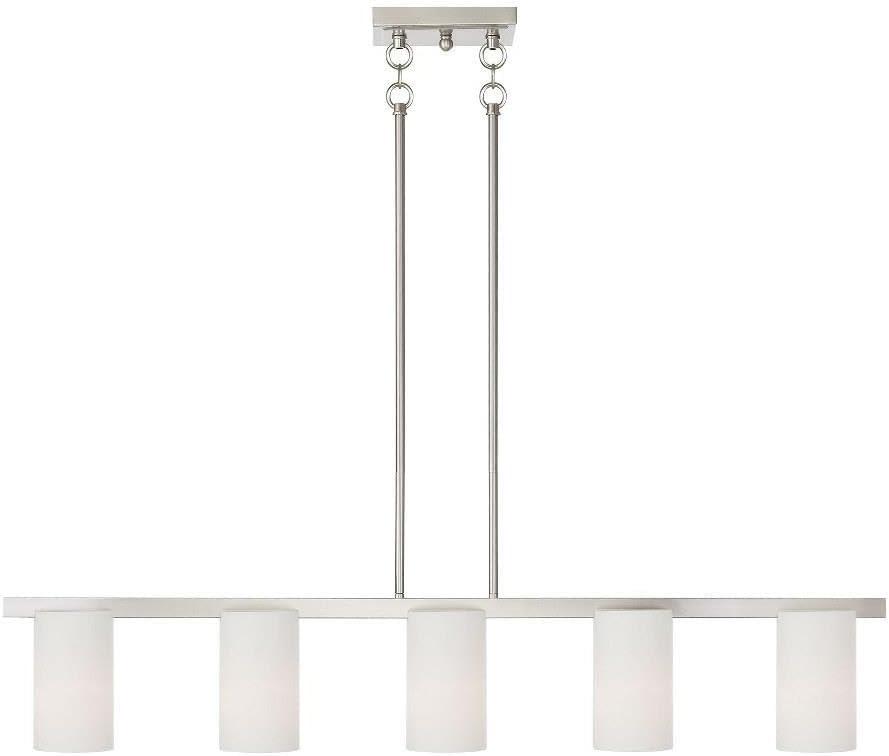 Livex Lighting 1327-91 Astoria 5-Light Chandelier, Brushed Nickel