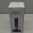 Electric Wine Opener Set with Base  Rechargeable Wine Bottle Opener with Foil Cutter, Wine Aerator and Wine Stoppers  Wine Accessories Gift for Wine Lovers (Black)