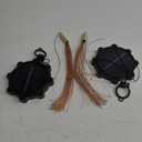 2 PCS Solar Christmas Lights Outdoor Solar Firework Light, 240 LED Solar Powered Hanging Lights Outdoor Waterproof Fairy Light Christmas Decorations (Warm White, Pack of 2)