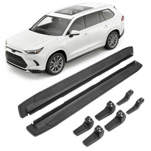 Running Boards Side Steps Compatible with Toyota Grand Highlander/Lexus TX350 TX500h TX550H+2023 2024 2025 2026 Accessories, 2PCS Heavy-Duty Nerf Bars Pedals Quick & Easy to Install