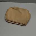 Cosmetic Bag,ROWNYEON Makeup Bag,Portable Makeup Train Case,Travel Toiletry Bag Case Organizer for Women,Brown