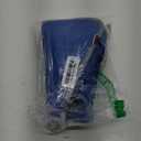 2-in-1 Soft Inflatable Dog Cone Collar Alternative with Enhanced Anti-Licking Guard Shield, Dog Collar After Surgery, Adjustable Recovery Cones for Large Medium Small Dogs and Cats (Blue,M) (Medium[Neck: 7.0" - 9.0"])