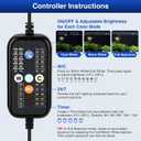 fishkeeper Aquarium Light, LED Fish Tank Lights with Auto Time Sync & 24/7