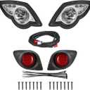 Golf Cart LED Light compatible with Yamaha Drive G29 2007-UP LED Light Kit