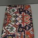 PUPIBOO Washable Pee Pads for Dogs and Cats - Super Absorbent Reusable Puppy Training Pads - 100% Waterproof, Leak-Proof & Non-Slip Whelping Pads for Pet Housebreaking (36 x 36 Inch (Pack of 2), Red Medallion)