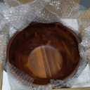 AIDEA Acacia Wood Serving Bowl for Fruits or Salads, 11" Diameter x 4.5" Height, Wooden Single Salad Bowl