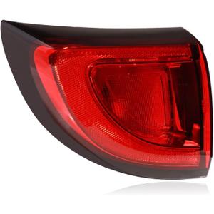 Tail Lights Outer Assembly Compatible with 2017-2020 Chrysler Pacifica & Voyager,Left Driver Side Rear Light Taillights Replacement # CH2804113 68229029AD