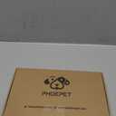 PoyPet No Pull Dog Harness, Reflective Comfortable Vest Harness with Front & Back 2 Leash Attachments and Easy Control Handle Adjustable Soft Padded Pet Vest for Small to Large Dogs (Purple,M)