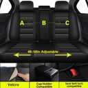 Car Seat Covers for Toyota 4Runner 2003-2025 2026 2027 Full Set(5 Seats)