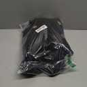 Diaper Bag Tote with Insulated Pockets and Stroller Hooks for Travel (Black-gold, Large)