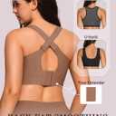 OEAK Womens Wireless Jelly Bra Plus Size Supportive Seamless Bras Full Coverage Push Up Comfortable No Underwire Tshirt Bras (Coffee, M)