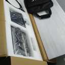 GVM 5-in-1 Movable Live Streaming Floor Stand Kit with Wheels, Overhead Camera Mount with 10" LED Key Light/Mic Boom Arm/Tablet Laptop Phone Stand/Tray for Live Broadcast Podcast Video Recording Game