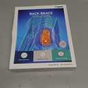 Thin Back Brace for Women Lower Back Pain Relief, Slim Fit & Lightweight for Wearing Under Clothes, Ideal for Sciatica, Scoliosis, Posture, Lifting, Size M