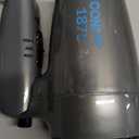 Conair Travel Hair Dryer with Dual Voltage, 1875W Compact Blow Dryer with Folding Handle, Gray
