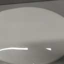 Bemis Slow Close Elongated Toilet Seat, Easy Clean Hinges, White