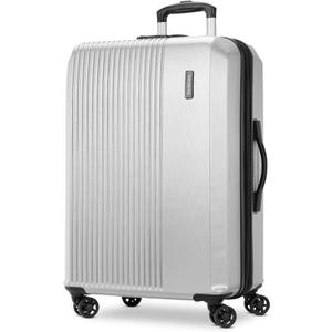 Samsonite Alliance SE Hardside Luggage with Spinner Wheels, Lightweight, LARGE SPINNER, SILVER