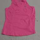 MoFiz Sleeveless Golf Polo Shirt for Women V-Neck Raceback Tennis Tank Top Workout Sport T-Shirt, XS