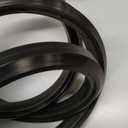 Wheelchair Rear Wheel Replacement Tire, 24 "X 1" Universal Flat-Free Polyurethane Tire,Equipped with installation tools, Wheelchair accessories for all brands(1 Pair)