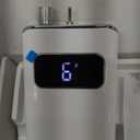 Electric Nail Drill File, Professional Portable Nails Drills Kit with Rechargeable Base 7 uas Bits, Cordless Efile for Poly Gel Acrylic Nails Remover Home Salon Pedicure Manicure Tool, White