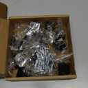 Cabinet Knobs Matte Black Square Knobs for Cabinets and Drawers Cabinet Hardware Kitchen Cabinet Knobs 15 Pack