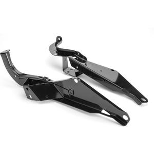 MoKitDora Batwing Head Fairing Support Bracket Outer Heavy Duty Compatible with 1996-2013 Harley Touring Electra Glide FLHT & Street Glide FLHX, Black