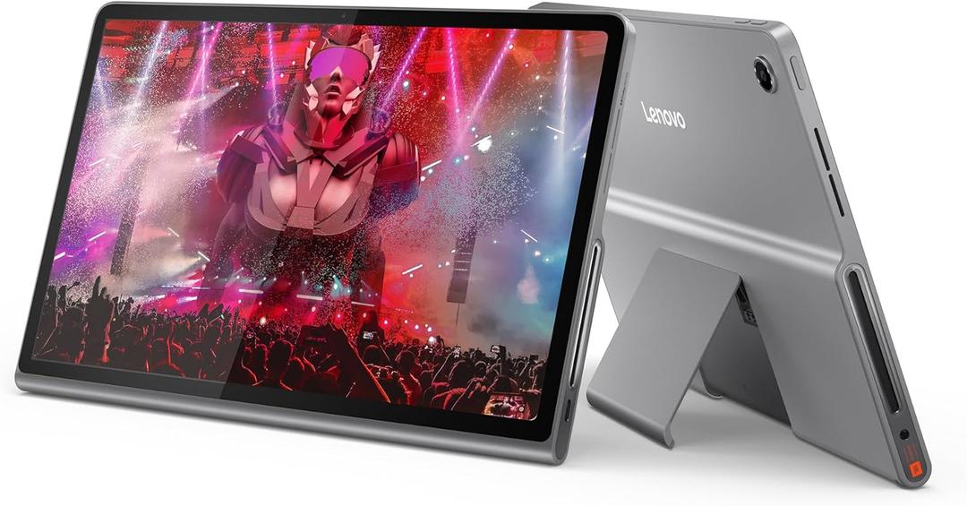 Lenovo Tab Plus - 2024 - Premium Entertainment Tablet - 8 JBL Speakers - 11.5" 2K LCD Touch Display - 8GB Memory - 128GB Storage - MediaTek Helio G99 - Folio Case Included - Luna Grey