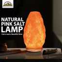 Himalayan Glow Salt Lamp with Touch Dimmer Switch 5-7 lbs