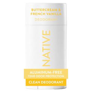 Native Deodorant Contains Naturally Derived Ingredients, 72 Hour Odor Control, Deodorant for Women and Men, Aluminum Free, Buttercream & French Vanilla 2.65oz
