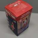 Joiedomi 6 FT Tall Hanging Christmas Santa Inflatables Decoration, Christmas Inflatable Santa Hanging Upside Down, Blow Up Yard Decoration with Built-in LED for Indoor Outdoor Yard Roof Decor