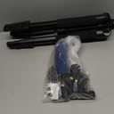 75" Camera Tripod, Aluminum Heavy Duty Camera Stand for ipad Phone, Travel Tripod with/Carry Bag/Phone Tablet Holder, Compatible with Canon Nikon Sony DSLR, Spotting Scopes, Max Load 15 Lb(Black)