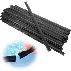 Biggun Coping Strips for Overlap Above Ground Pool Liners- Easy to Install Swimming Pools Liner Lock Clip Replacement for 24ft Round Pool (Qty 38)
