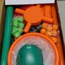 Marlrin Shooting Games Toys for Age 5 6 7 8 9 10+ Year Old Boys, Kids Toy Sports & Outdoor Game with Moving Shooting Target & 2 Popper Air Toy Guns & 24 Foam Balls, Gifts for Boys and Girls