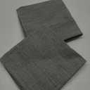 Meekio Set of 2 Mid Gray Pillow Covers 18 x 18 inches Flange Edge Pillow Covers Textured Throw Pillow Covers for Neutral Home Decor