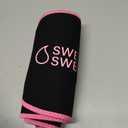 Sports Research Sweet Sweat Waist Trimmer (Core Series) - Premium Sweat Enhancing Fitness Band for Women & Men