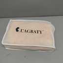 L'AGRATY Chunky Knit Blanket Throw - Soft Throw Blanket 50x60: 100% Hand Knitted Chenile Crochet Throw for Home Decor - Mustard Yellow