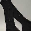 Ailaka 3 Pairs Compression Socks with Zipper, 15-20 mmHg Medical Knee High Compression Socks for Men Women, Open Toe Socks for Varicose Veins, Edema, Recovery (Black)