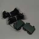 Battery Operated Christmas Lights, 28Ft 80 LED String Lights 8 Modes with Timer Mini Lights for Indoor Outdoor Wreath Wedding Party Garden Home Decor, Waterproof, Warm White2 Pack