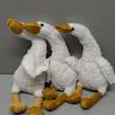 Sosation 3 Pieces 15.7'' Silly Goose Plush Stuffed Animal Toy,Swan Stuffed Animal,White Fluffy Cute Goose Funny Duck Plush Swan Toys Gifts for Kids Home Birthday Favor
