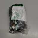 INDIAN CRAFT CASTLE ICC Mandala Barmeri Large Floor Pillow Cover Cushion Meditation Seating Ottoman Throw Cover Hippie Decorative Zipped Bohemian Pouf Ottoman Cases Black Gold, 18" Round