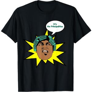Big Worm Friday Movie Classic T-Shirt (Small, Black)