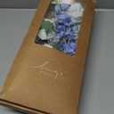 Ling's moment Fake Flowers Box, Faux Artificial Greenery Stems Foam Roses Poppy Gardenia Silk Hydrangea Peony Fabic Flower for Centerpieces Bouquet Wedding Floral Vase, English Pastel, Deluxe Combo