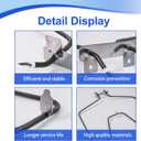 WB30X46987 Oven Heating Element Compatible with GE Hotpoint Kenmore.Replaces WB44K10001 WB44K10005 4984035 AP7216188 PS17626202 EAP17626202