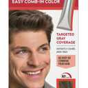 Just For Men Easy Comb-in Hair Color for Men with Applicator, Medium Brown, A-35
