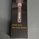 Sndyi Small Round Brush for Blow Out, Nano Thermal Ceramic Ionic Round Hair Brush with Boar Bristles, Boost Shine & Volume, For Short Hair with Quick Blow Drying & Salon Styling - 2.3'', Barrel 1.3''