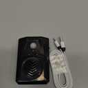 Replaceable Voice Motion Sensor PIR Infrared Sound Player Haunted House Scream Box Speaker with USB Download Function Christmas MP3 Horror Happy Music Motion Activated Voice Playe (Black)