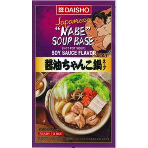 Daisho Nabe Hot Pot Soup Base Soy Sauce Flavor (EXP 05/24/27)