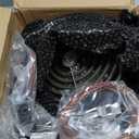 3xWB31M20(6") 1xWB31M19(8") Porcelain Drip Pans& 1xWB30M2(8") 3xWB30M1(6") Electric Stove Burners Set & 4xWB17T10006 Range Terminal Block Kit by Cenipar-Compatible with GE Hotpoint Kenmore Range/Stove