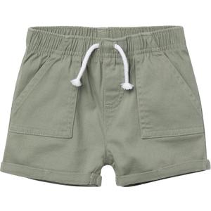 Gerber Baby Girls' Baby Toddler Girls' Twill Shorts (Green)