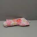 LEACOOLKEY Lacework Corset Top for Women Sexy Textured Sheer Floral Lace Bustier Going Out Lace-up Corset Overbust Top (Large)